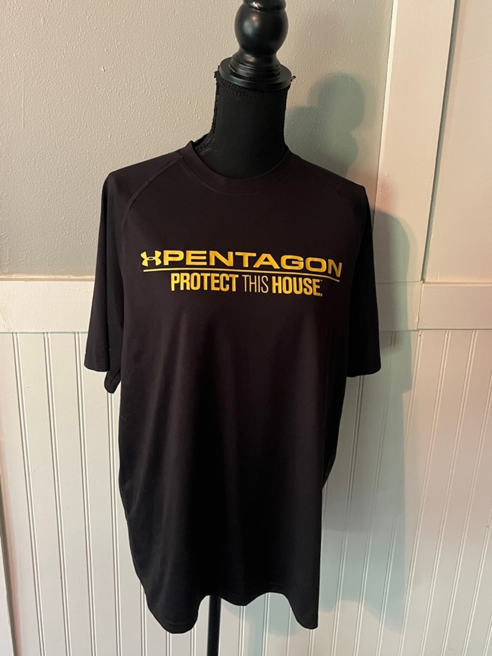 Under Armour Pentagon 'Protect This House' Black Performance T-Shirt
